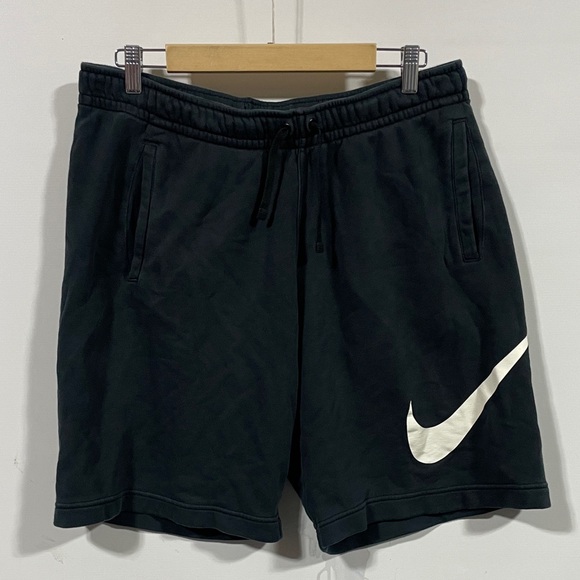 Nike Other - Nike Black Athletic Shorts with White Swoosh